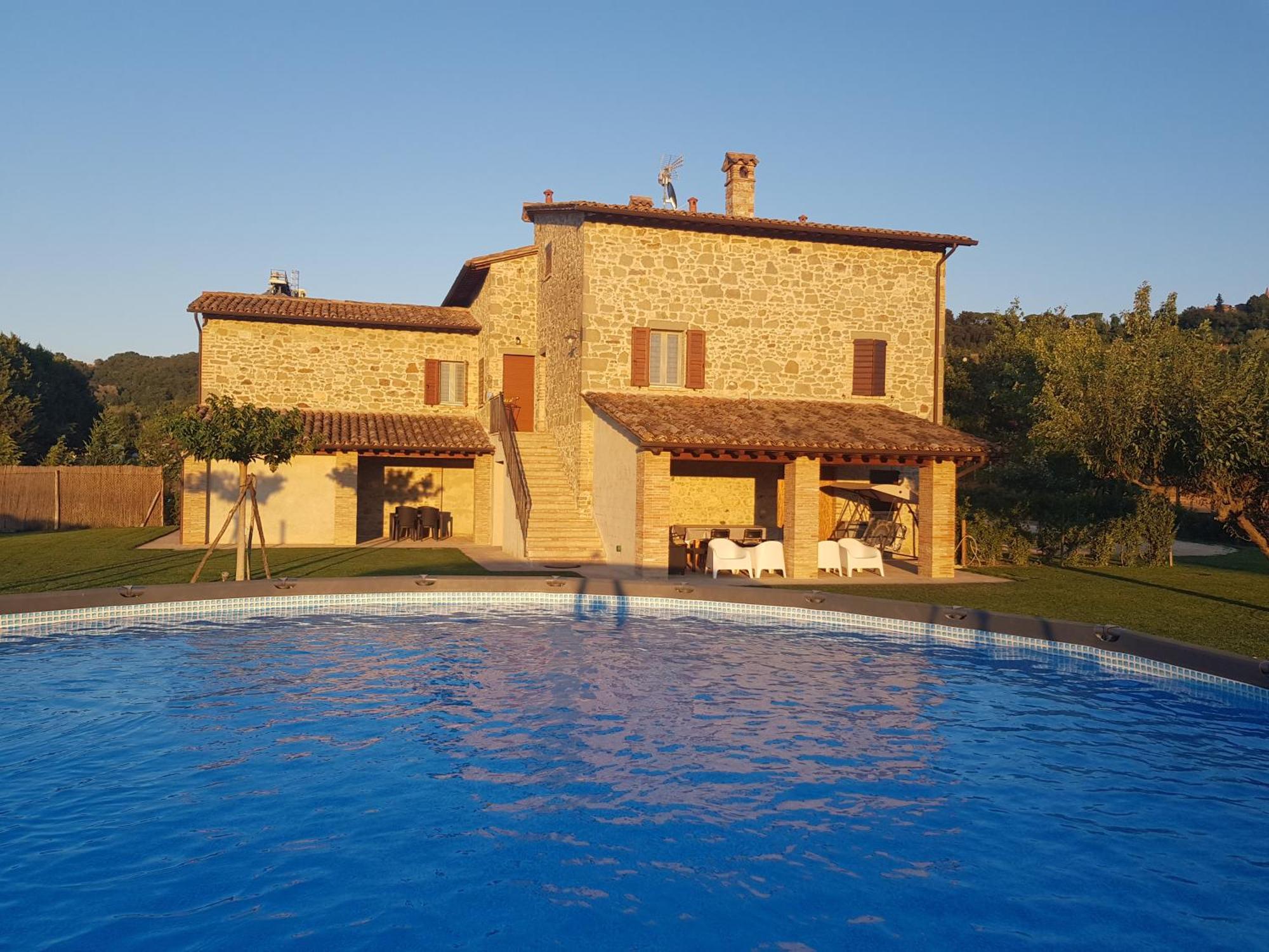 Agriturismo Villa Al Piano Todi Luaran gambar